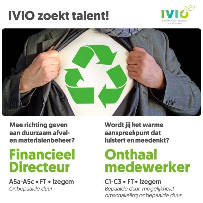 IVIO zoekt financieel directeur en onthaalmedewerker